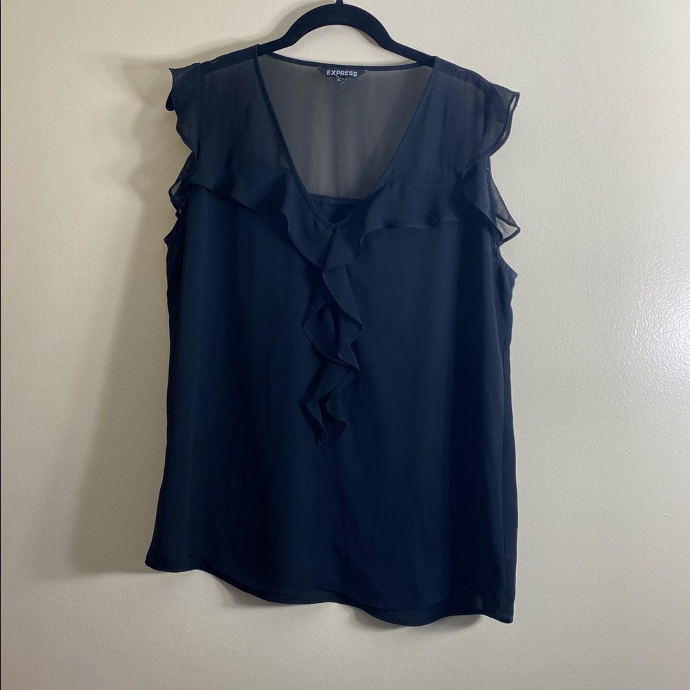 Express Ruffle Top